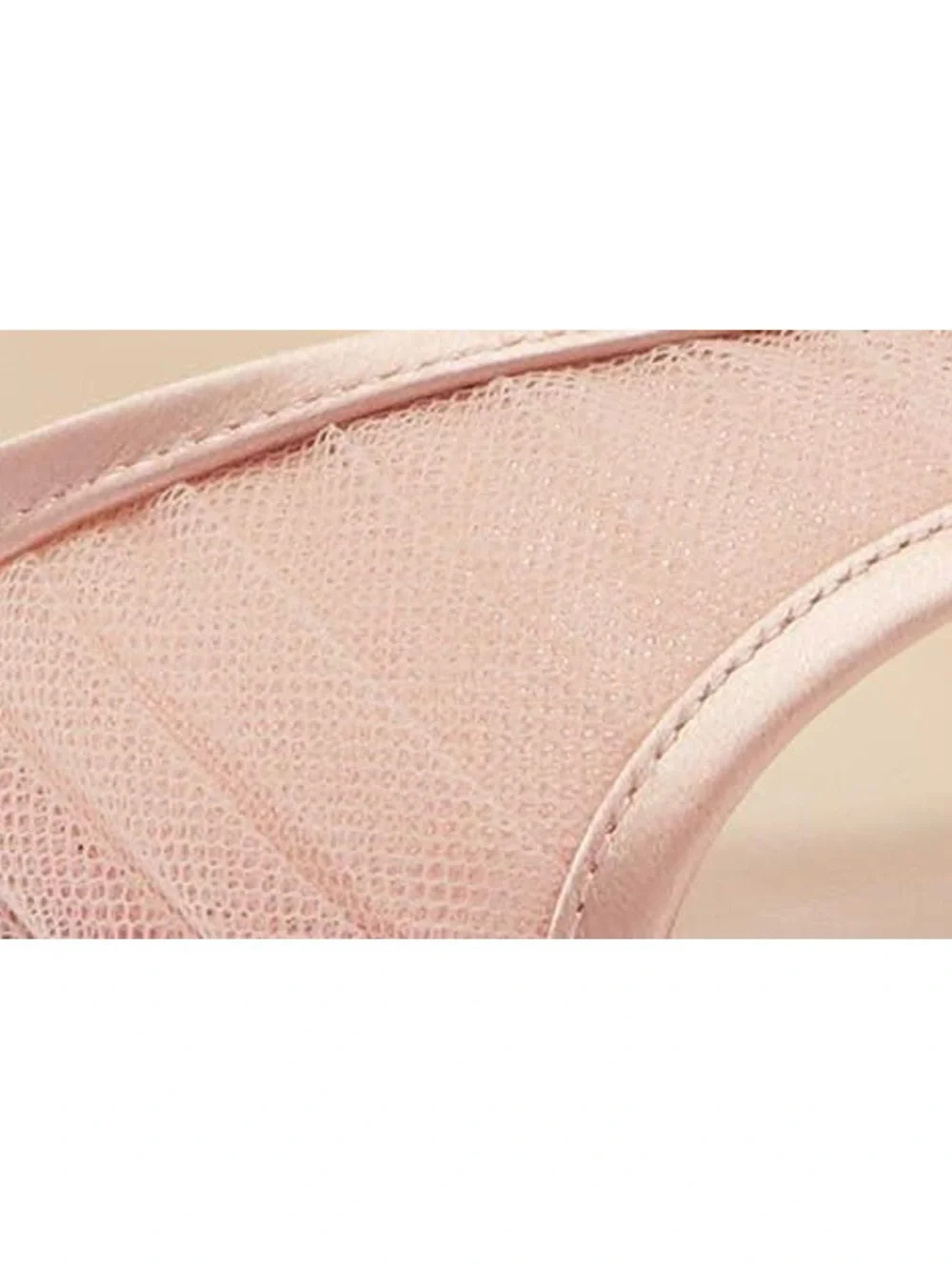 Dolce Vita Preya Platform Sandal in Blush Tulle - Size 7